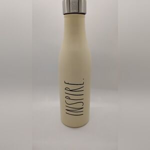 Rae Dunn Cream 'Inspire' Water Bottle